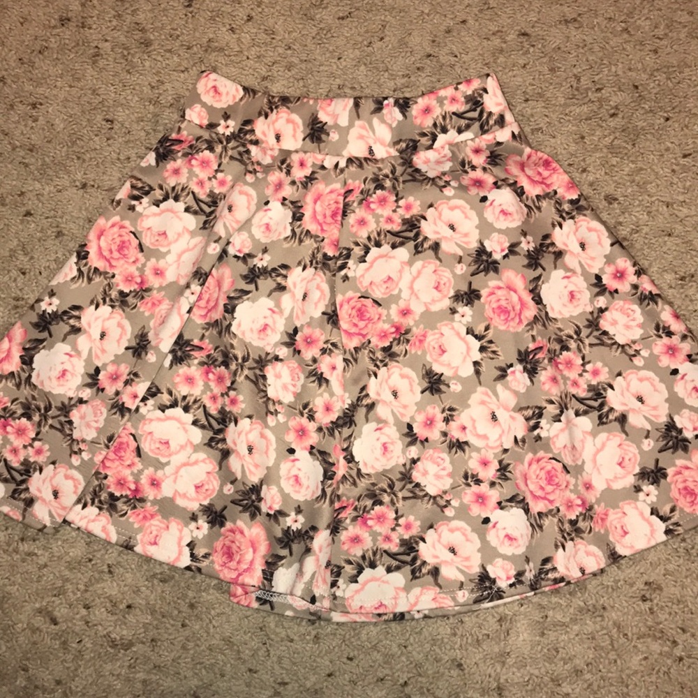 Floral skirt